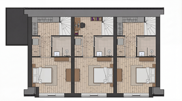 Floorplan - Achterweg 50B, 2376 AZ Nieuwe Wetering